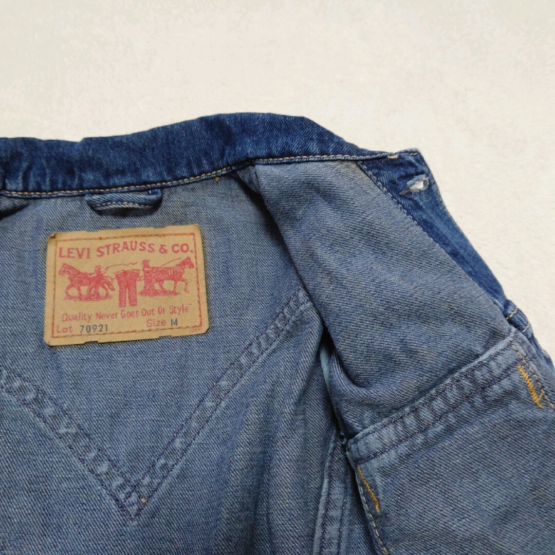 希少デザイン　リーバイス　LEVI'S　デニムジャケット　タグ付新品未使用