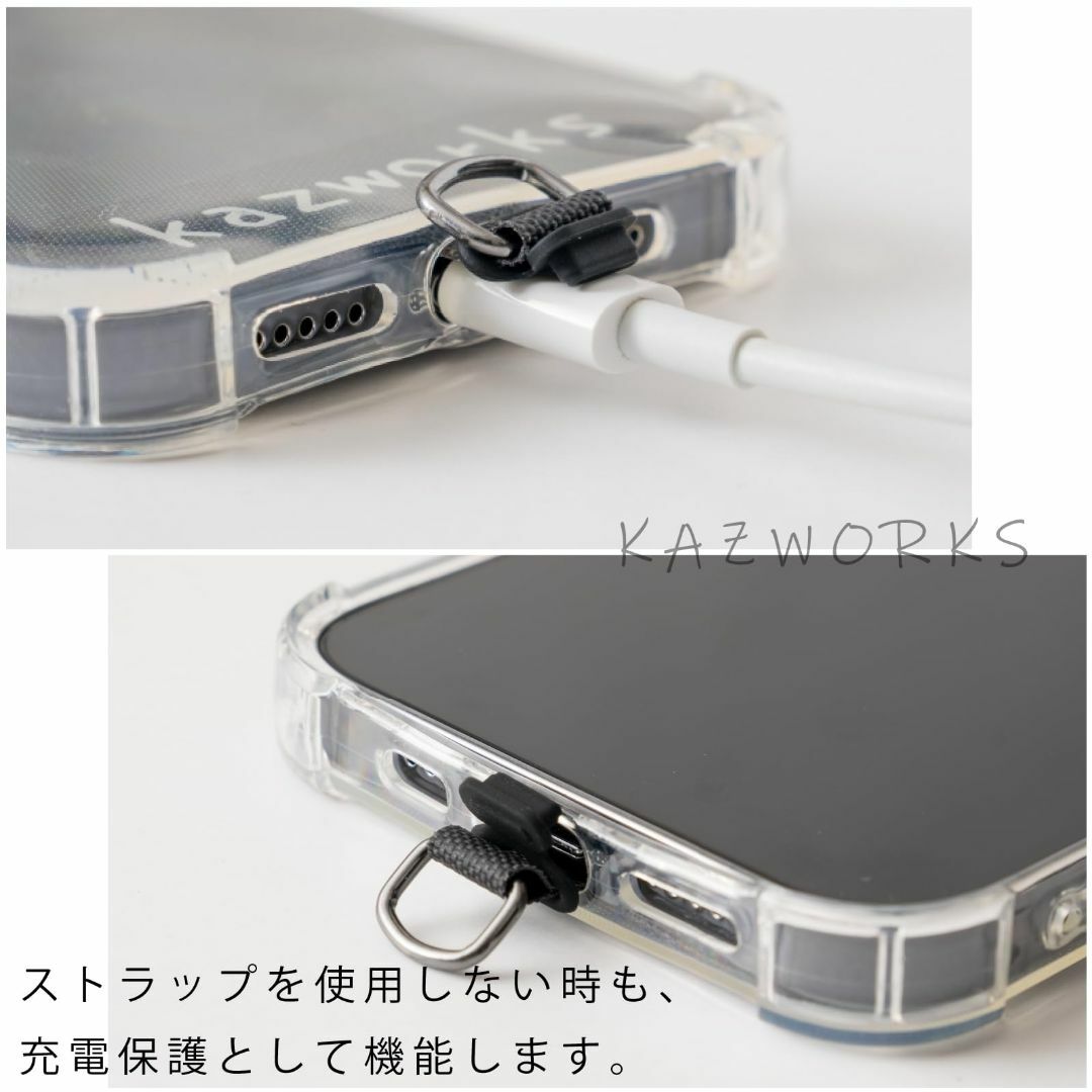 [kazworks] スマホストラップ 携帯ストラップ スマホショルダーストラッ スマホ/家電/カメラのスマホアクセサリー(その他)の商品写真