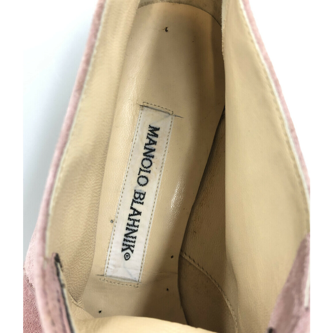 MANOLO BLAHNIK(マノロブラニク)のマノロブラニク チャッカーブーツ レディース 36 1/2 レディースの靴/シューズ(ブーツ)の商品写真