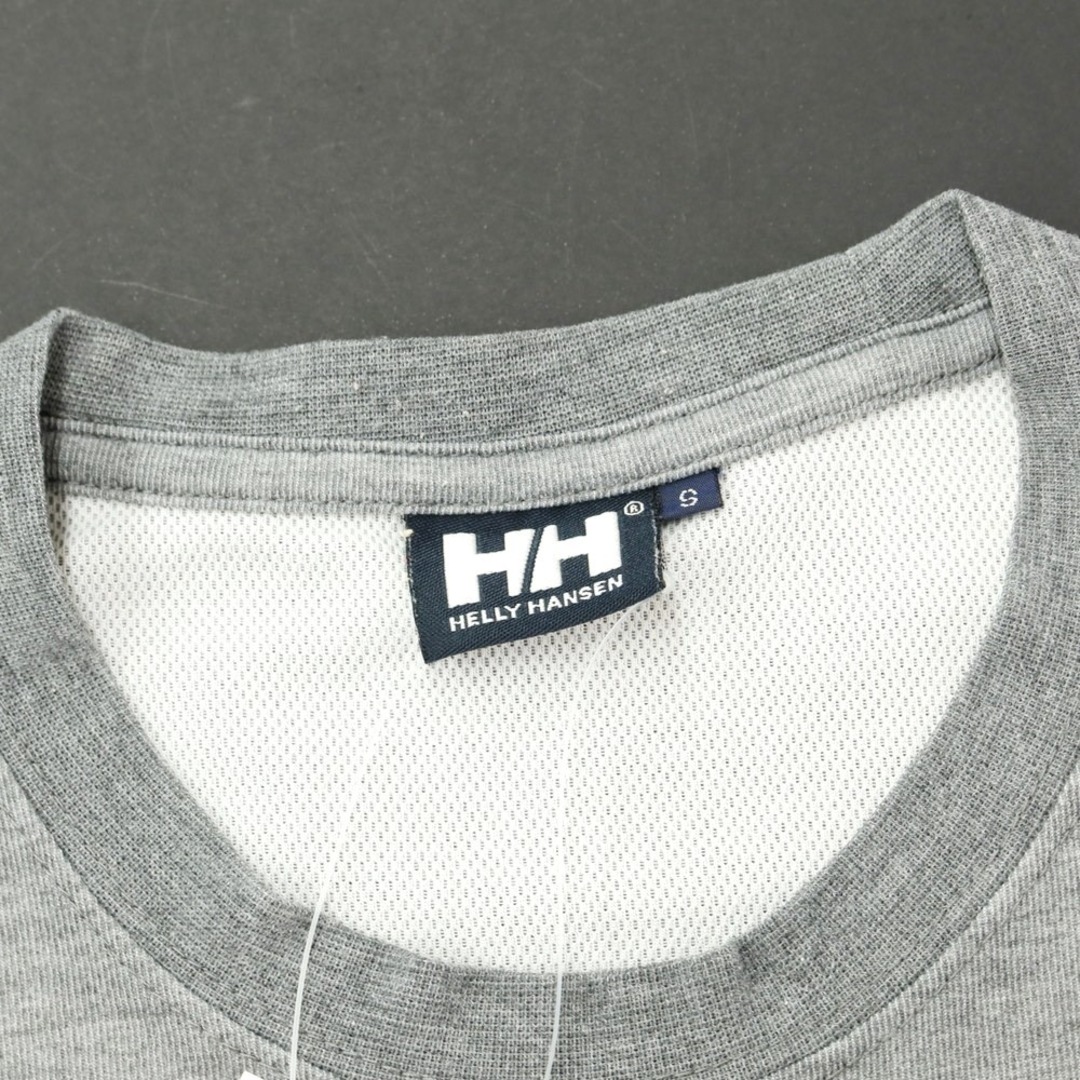 HELLY HANSEN(ヘリーハンセン)の【中古】ヘリーハンセン HELLY HANSEN ポリエステル クルーネック 半袖Ｔシャツ グレー【サイズS】【メンズ】 メンズのトップス(Tシャツ/カットソー(半袖/袖なし))の商品写真