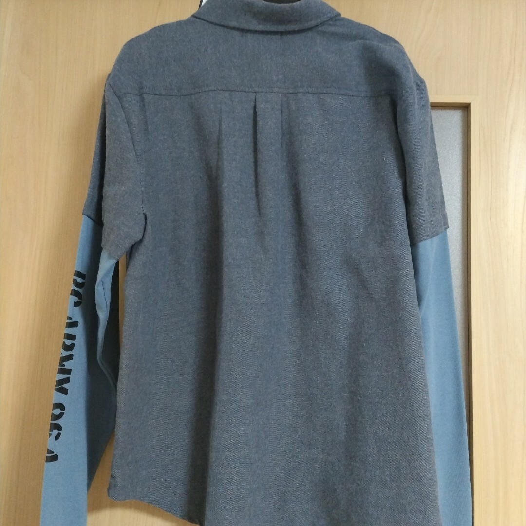 bluecross(ブルークロス)の新品BLUE CROSS長袖シャツ150 キッズ/ベビー/マタニティのキッズ服男の子用(90cm~)(Tシャツ/カットソー)の商品写真