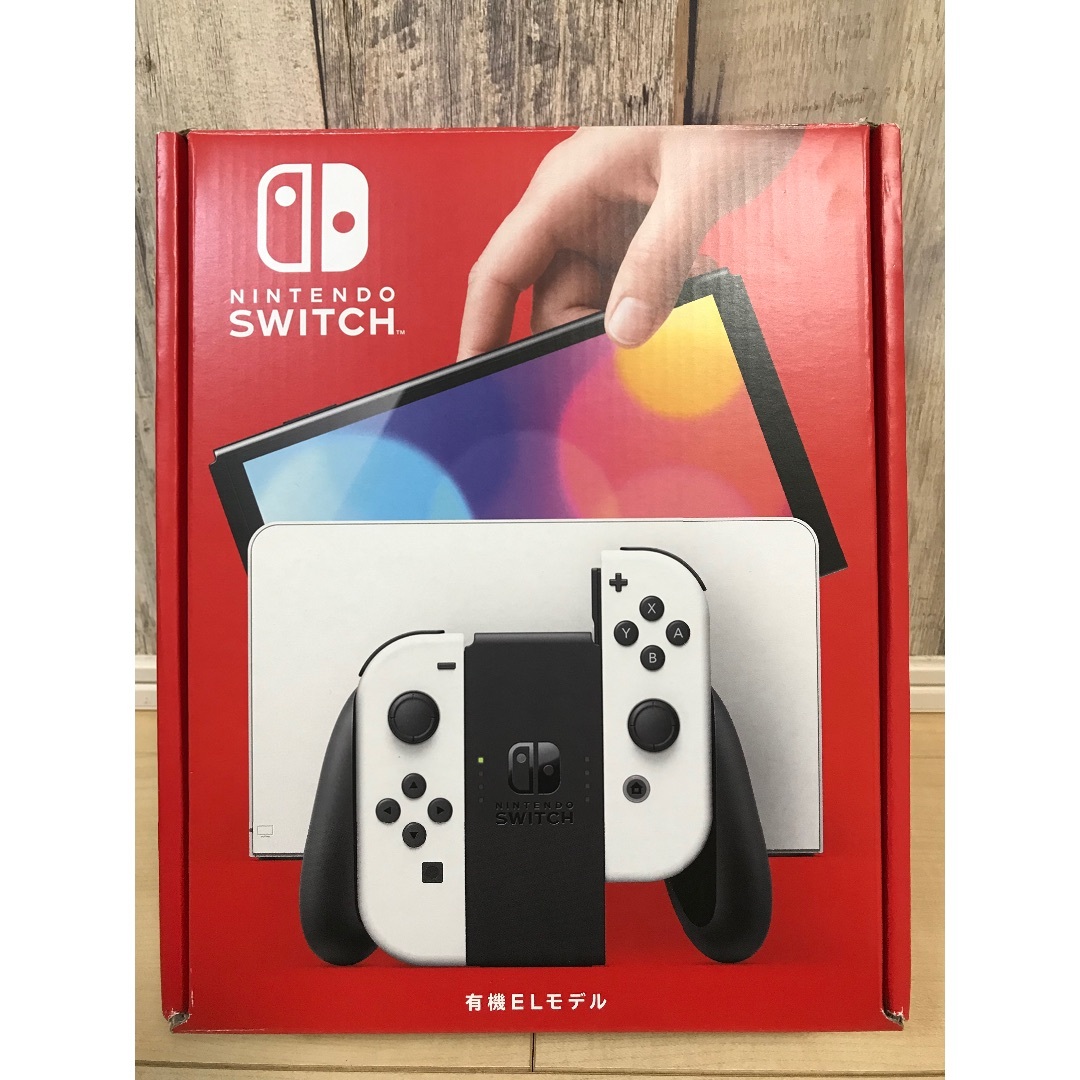 Nintendo Switch(ニンテンドースイッチ)の✨美品✨有機EL Nintendo Switch ニンテンドースイッチ本体一式 エンタメ/ホビーのゲームソフト/ゲーム機本体(家庭用ゲーム機本体)の商品写真