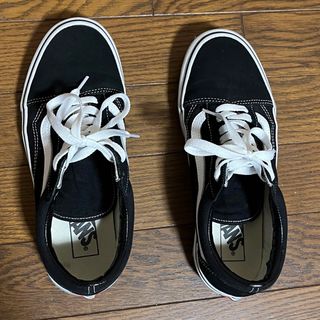 ヴァンズ(VANS)のVANS オールドスクール 25.5cm ブラック/ホワイト(スニーカー)