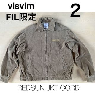 visvim24SS直営FIL立ち上げ限定REDSUN JKT CORDサイズ2