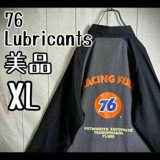 76 Lubricants - 【希少デザイン】　76 ルブリカンツ　長袖シャツ　美品　ラグラン　ワッペン　XL