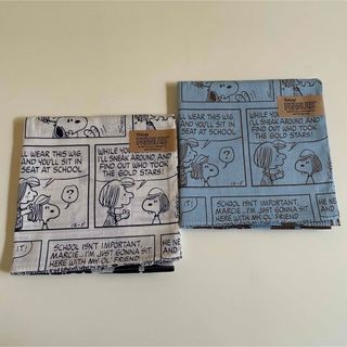 SNOOPY - 新品＊スヌーピー 大判ハンカチ2枚セット / コミック