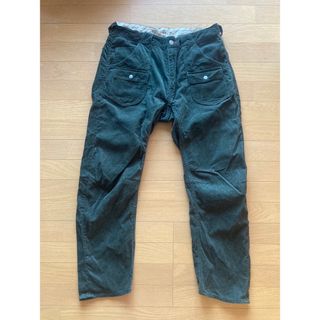 Marmot ボトム/XL/コーデュロイ/コットン/グリーン/mjp-f5062(ワークパンツ/カーゴパンツ)