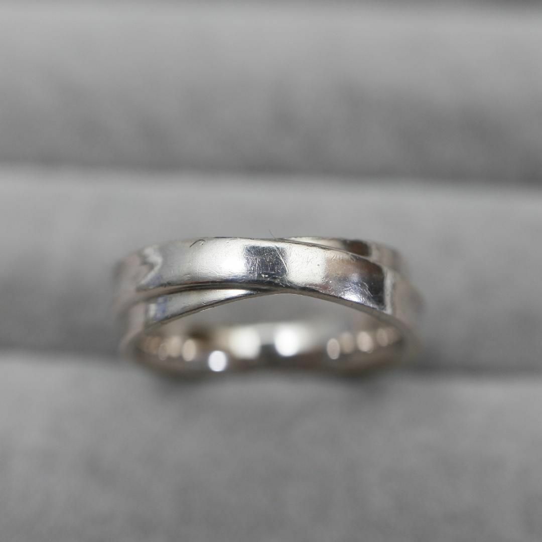 4℃(ヨンドシー)の【匿名配送】 4℃ リング 指輪 ピンクシルバー SV 4.1g 8号 レディースのアクセサリー(リング(指輪))の商品写真