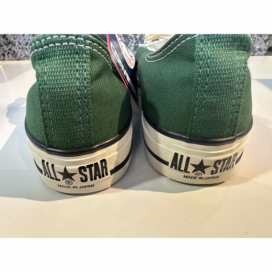 CONVERSE - 日本製 CONVERSE ALL STAR J 80s OX GREENの通販 by CONVERSE - 日本製 CONVERSE ALL STAR J 80s OX GREENの通販 by