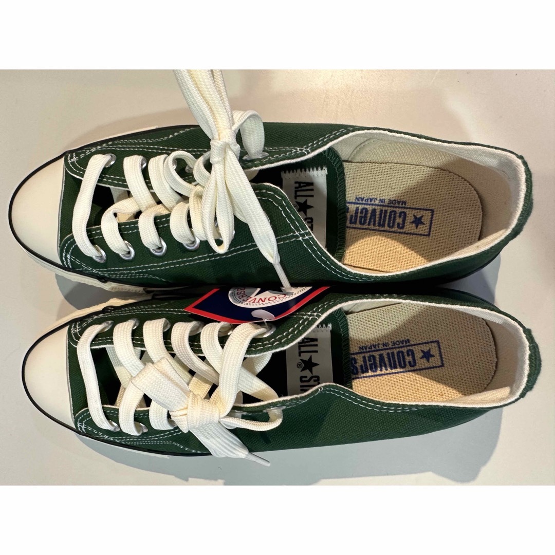 CONVERSE(コンバース)の日本製 CONVERSE ALL STAR J 80s OX GREEN メンズの靴/シューズ(スニーカー)の商品写真