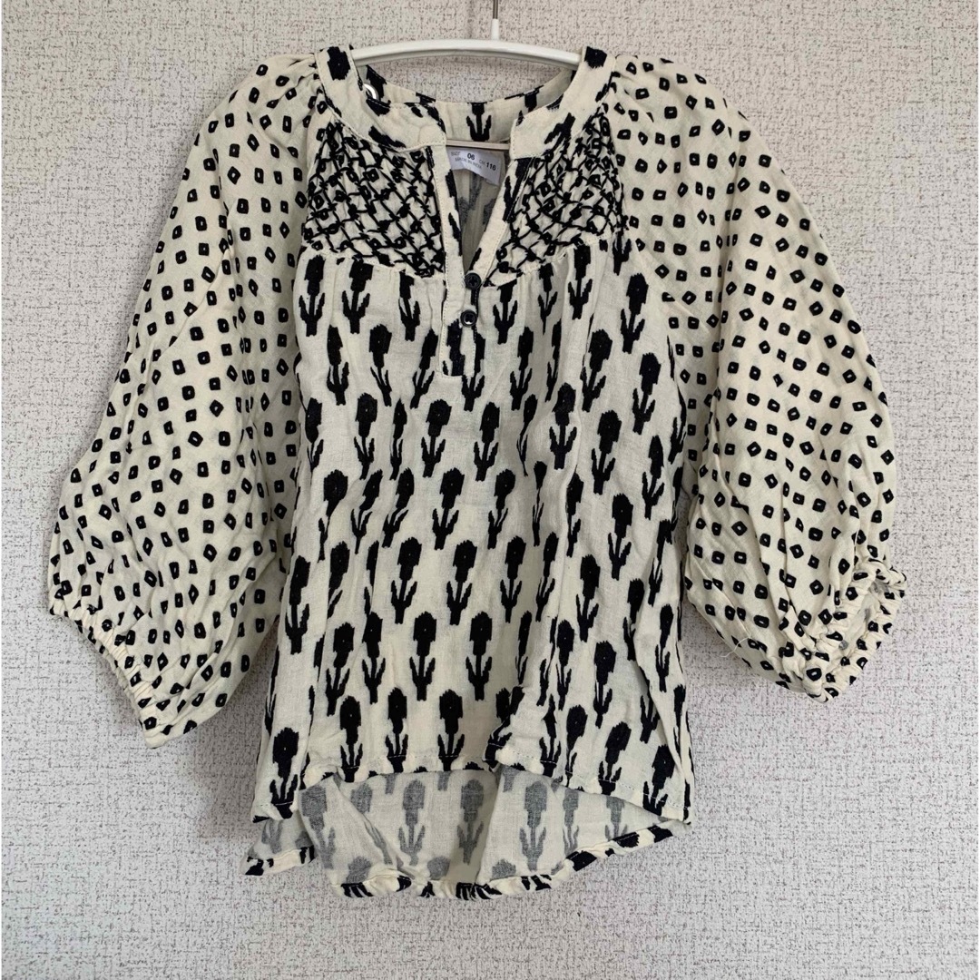 ZARA(ザラ)の新品　ブラウス　ZARA キッズ/ベビー/マタニティのキッズ服女の子用(90cm~)(ブラウス)の商品写真