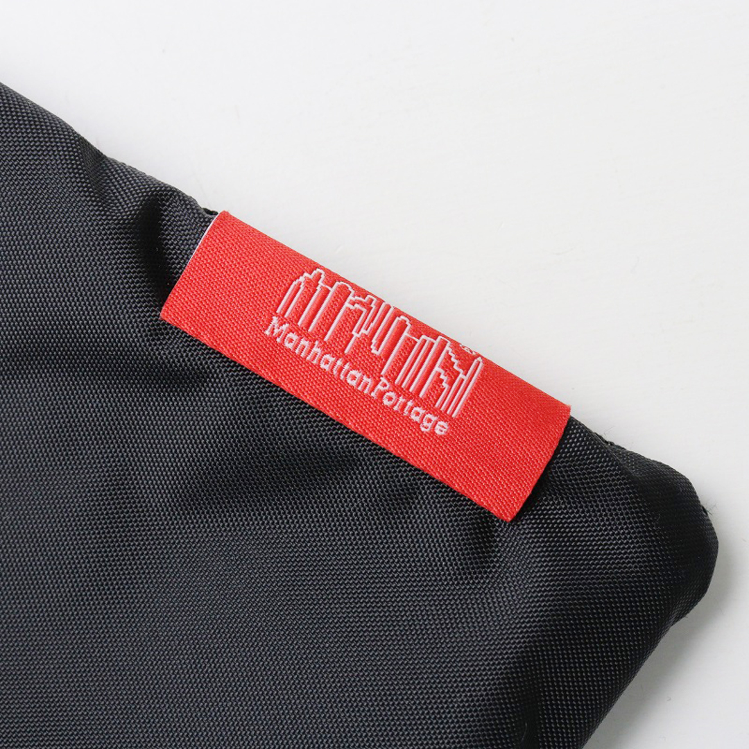 Manhattan Portage(マンハッタンポーテージ)の極美品 マンハッタンポーテージ Manhattan Portage Zipper Pouch 2 EXPLOR/ブラック サコッシュ ショルダーバッグ【2400013762557】 レディースのバッグ(ショルダーバッグ)の商品写真