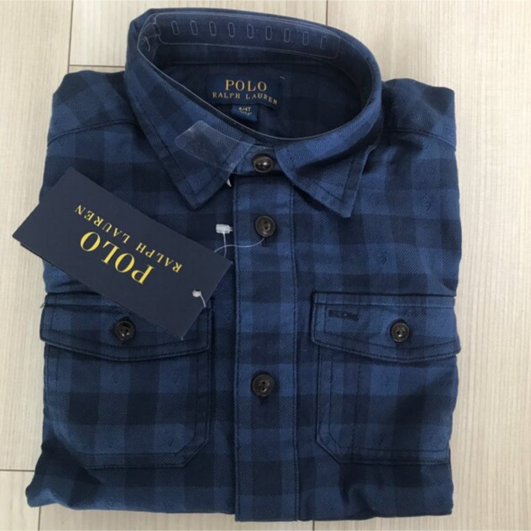 POLO RALPH LAUREN(ポロラルフローレン)のシャツ キッズ/ベビー/マタニティのキッズ服男の子用(90cm~)(Tシャツ/カットソー)の商品写真