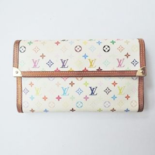 ルイヴィトン(LOUIS VUITTON)のLOUIS VUITTON(ルイヴィトン) 長財布 モノグラムマルチカラー ポルトトレゾール・インターナショナル M92659 ブロン モノグラム・マルチカラーキャンバス(財布)