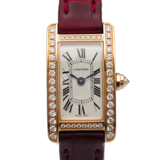 カルティエ(Cartier)のカルティエ タンクアメリカンミニ 腕時計(腕時計)