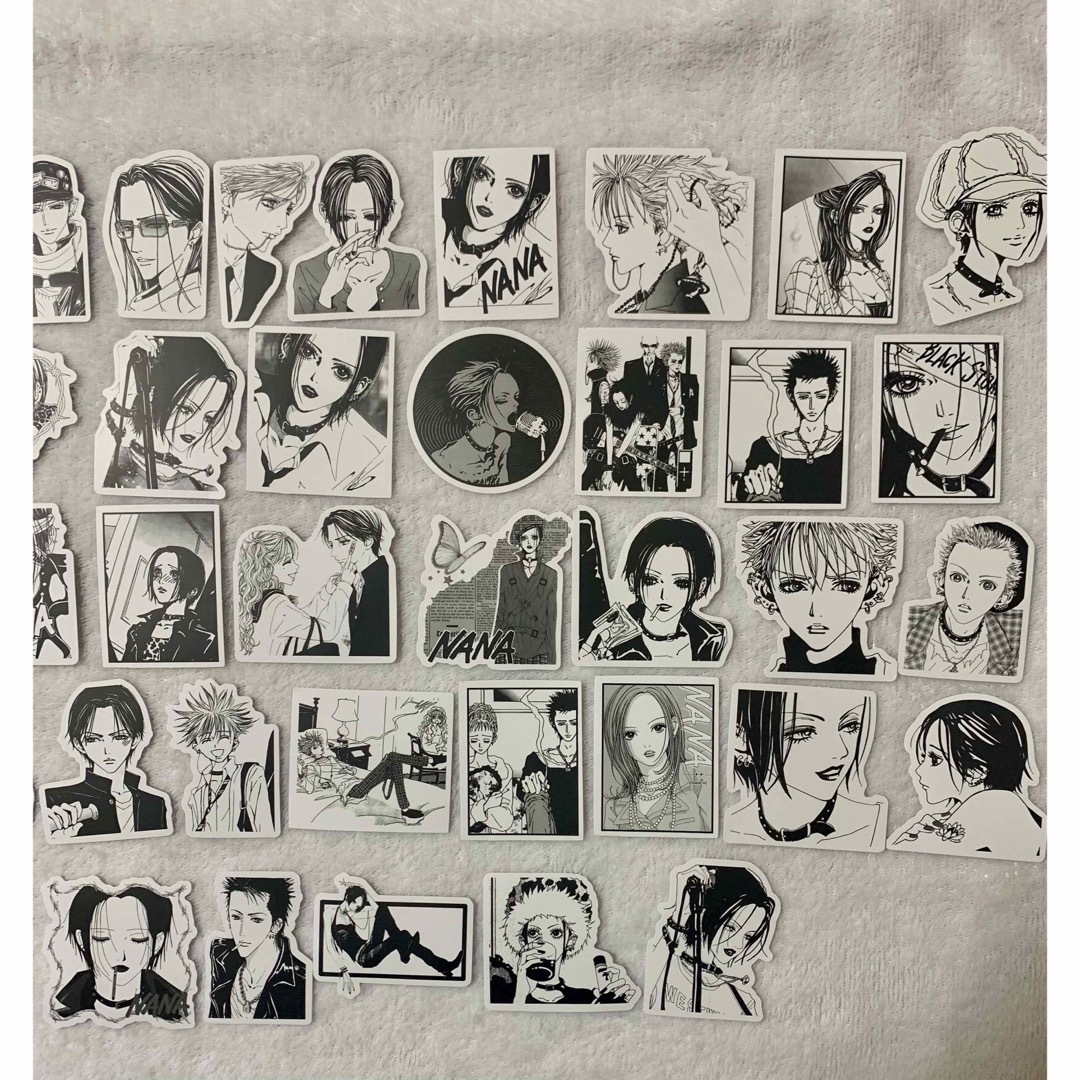 NANA ナナ 矢沢あい ステッカー 56枚 シール 防水ステッカー (B) エンタメ/ホビーの漫画(少女漫画)の商品写真