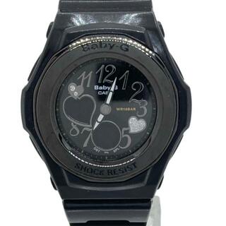 カシオ(CASIO)のCASIO(カシオ) 腕時計美品  Baby-G BGA-102 レディース 黒(腕時計)