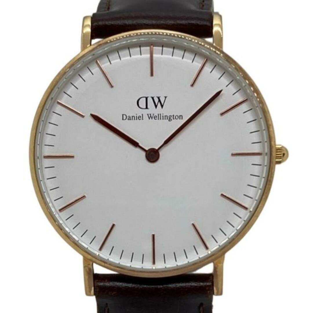 Daniel Wellington(ダニエルウェリントン)のDaniel Wellington(ダニエルウェリントン) 腕時計 - B36R9 レディース 白 レディースのファッション小物(腕時計)の商品写真