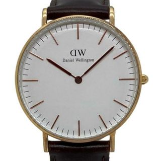 ダニエルウェリントン(Daniel Wellington)のDaniel Wellington(ダニエルウェリントン) 腕時計 - B36R9 レディース 白(腕時計)