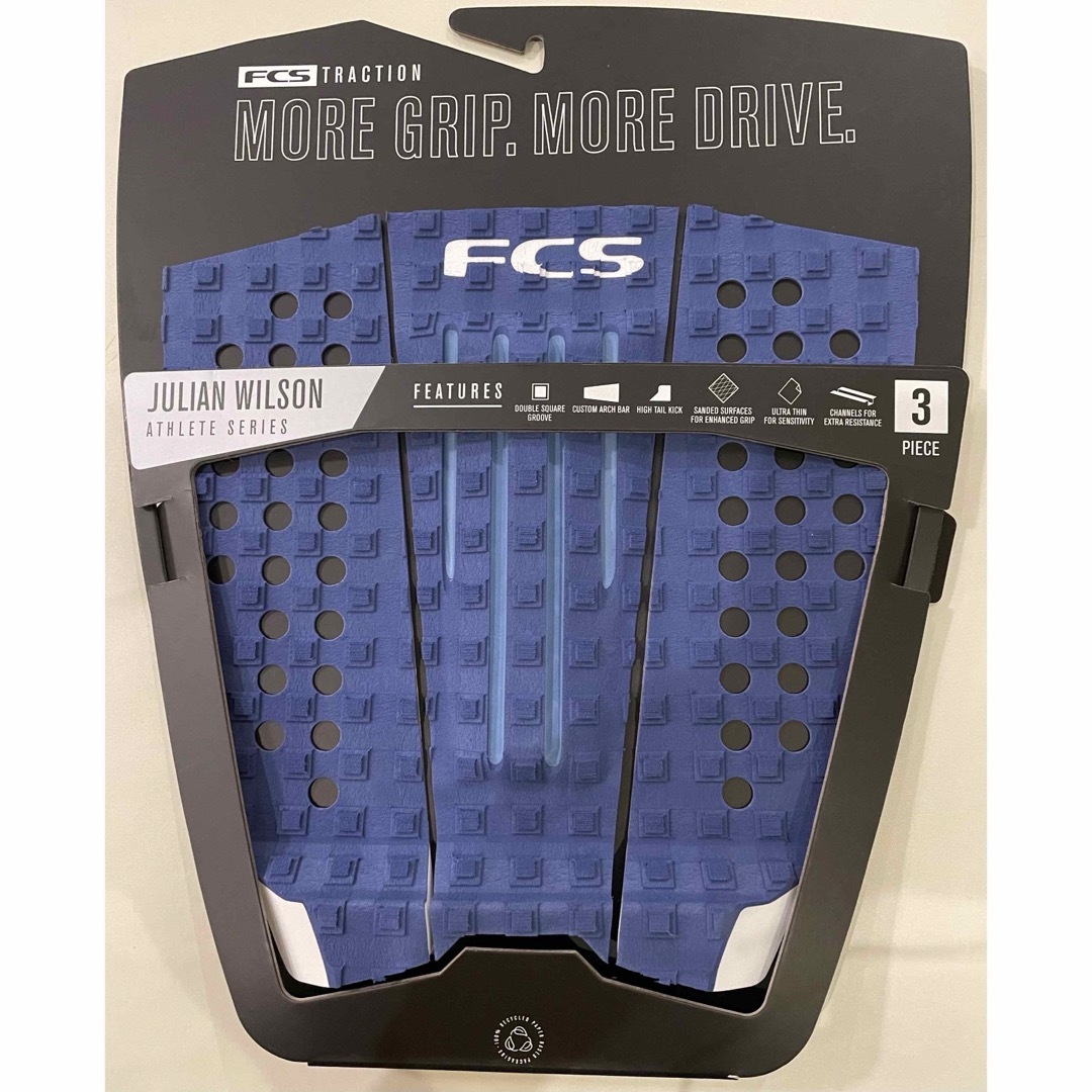 FCS(エフシーエス)のFCS JULIAN WILSON TRACTION Oceanic-Blue スポーツ/アウトドアのスポーツ/アウトドア その他(サーフィン)の商品写真