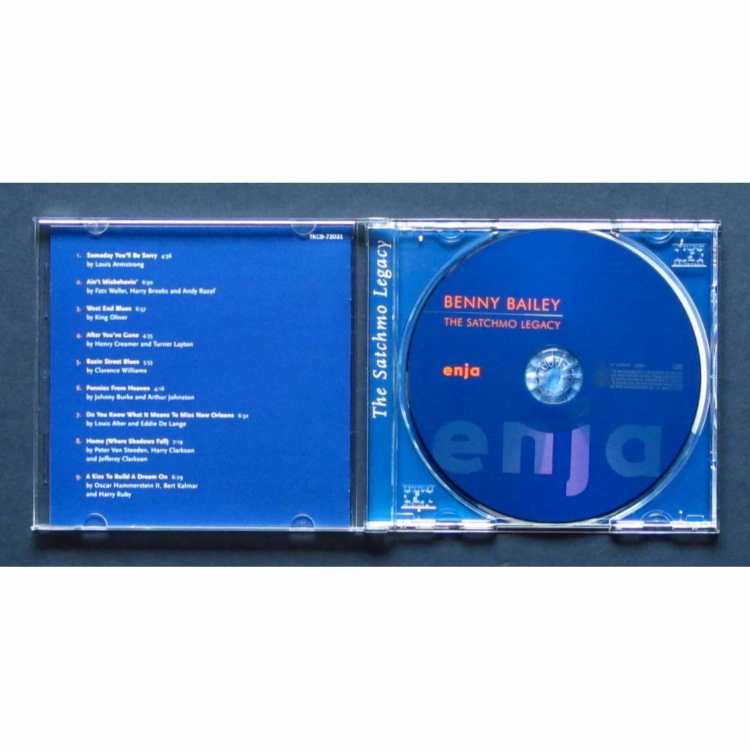 CD　べニー・ベリー　「ザ・サッチモ・レガシー」　中古 エンタメ/ホビーのCD(ジャズ)の商品写真
