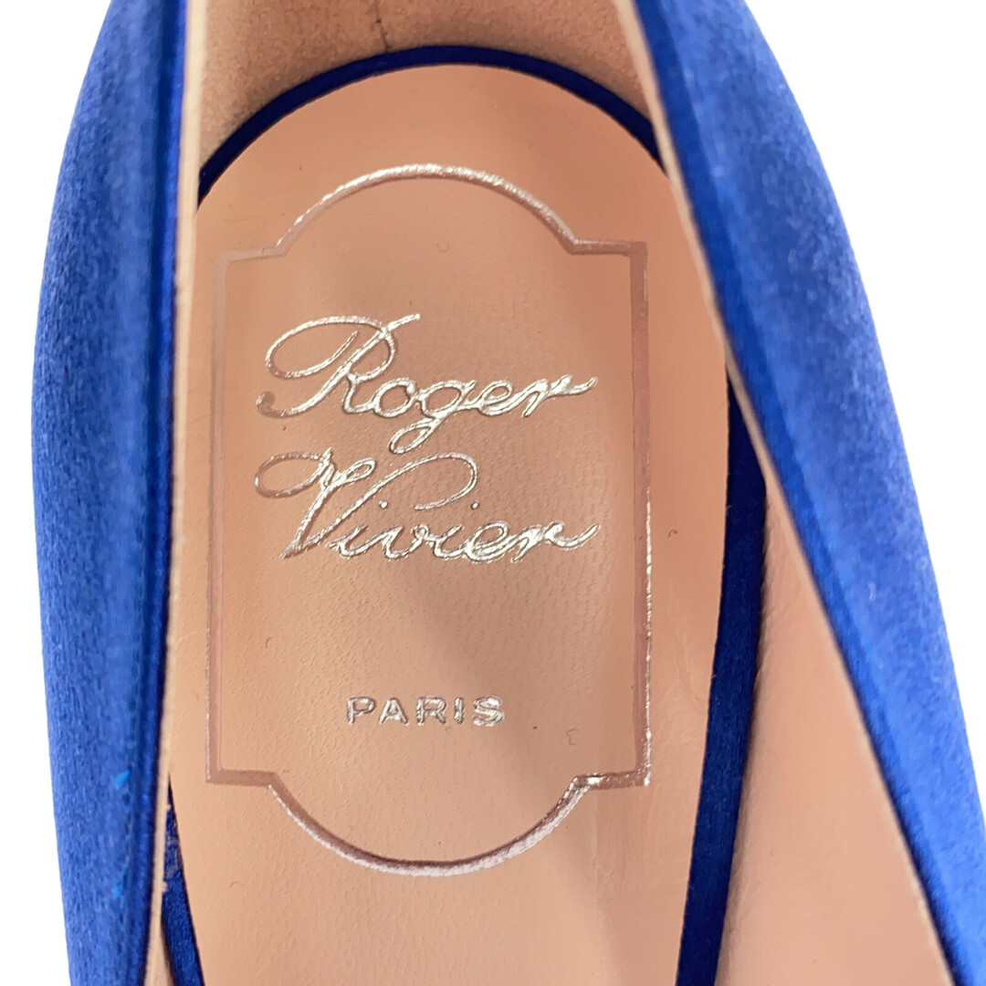 ROGER VIVIER(ロジェヴィヴィエ)のロジェ ヴィヴィエ パンプス ビジュー付き パンプス レディースの靴/シューズ(ハイヒール/パンプス)の商品写真