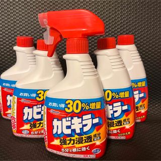 ジョンソン(Johnson's)のカビキラー 本体＆詰替 各520ml 5本セット(日用品/生活雑貨)