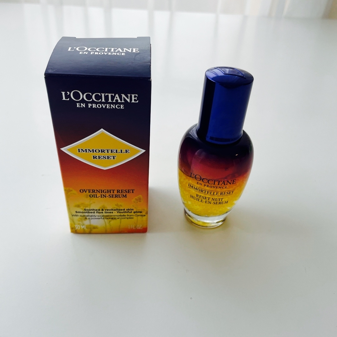 L'OCCITANE(ロクシタン)のロクシタン イモーテル オーバーナイトリセットセラム 30mL コスメ/美容のスキンケア/基礎化粧品(美容液)の商品写真