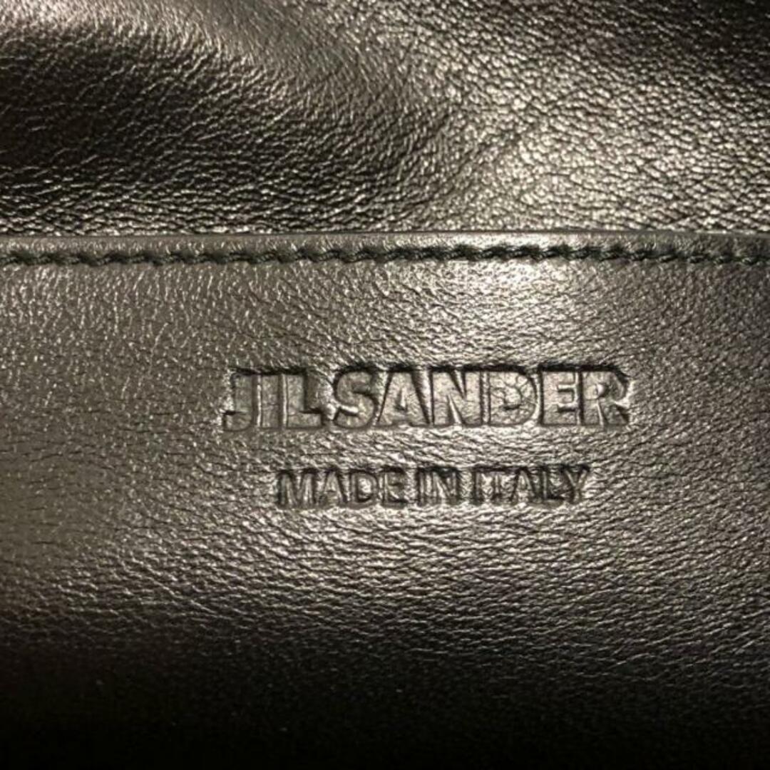 Jil Sander(ジルサンダー)のJILSANDER(ジルサンダー) ハンドバッグ美品  - ダークグレー×ダークブラウン ボア×レザー レディースのバッグ(ハンドバッグ)の商品写真