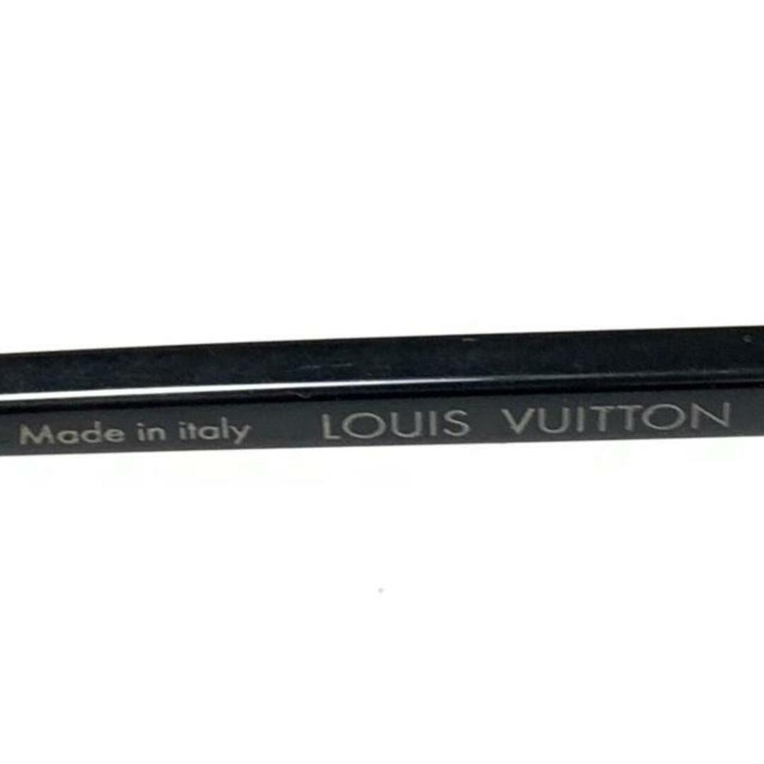 LOUIS VUITTON(ルイヴィトン)のLOUIS VUITTON(ルイヴィトン) サングラス - Z1909U 黒×シルバー プラスチック×金属素材 レディースのファッション小物(サングラス/メガネ)の商品写真