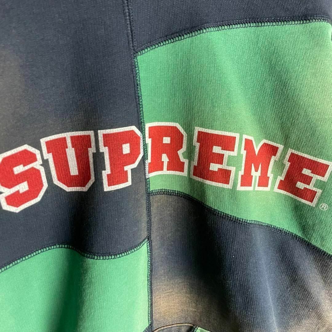 Supreme(シュプリーム)の【希少XLサイズ】シュプリーム☆ ヴィンテージ加工 パッチワーク パーカー その他のその他(その他)の商品写真