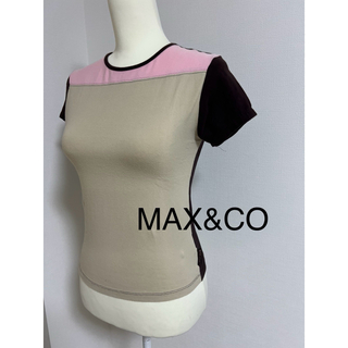マックスアンドコー(Max & Co.)のMAX&COマックスアンドコー 半そでトップス(Tシャツ(半袖/袖なし))