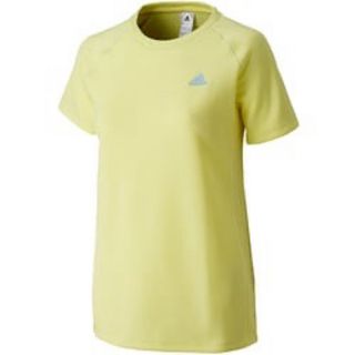 アディダス(adidas)のアディダス adidas ワッフル 半袖 Tシャツ イエロー　スポーツウェア　M(Tシャツ(半袖/袖なし))