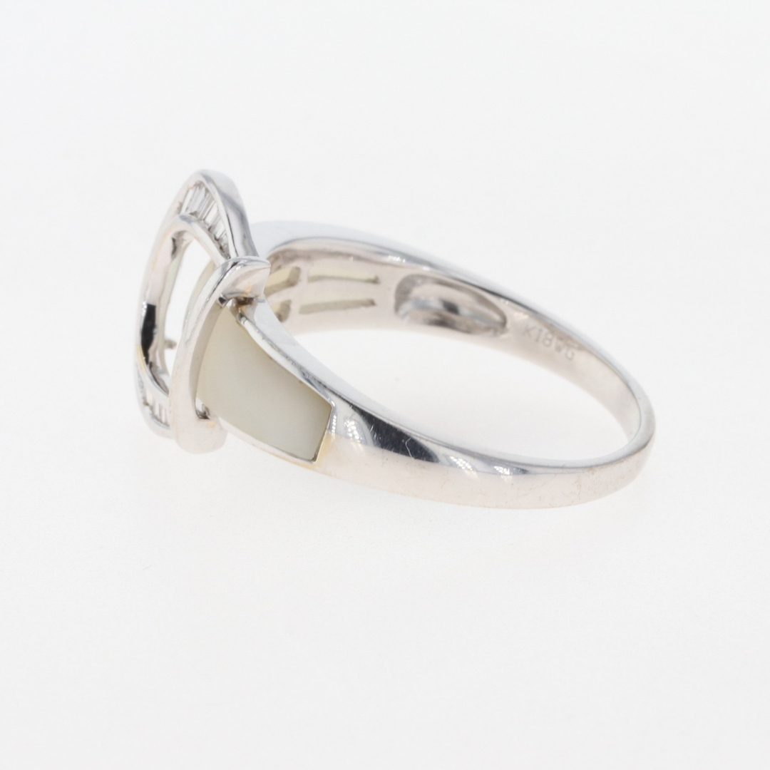 メレダイヤ デザインリング 18.5号 K18 【中古】 メンズのアクセサリー(リング(指輪))の商品写真