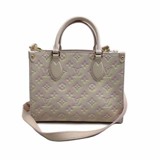 ルイヴィトン(LOUIS VUITTON)のルイヴィトン/LOUIS VUITTON/ハンドバッグ/アンプラント/オンザゴーPM/ライトピンク/M46168【LV2240】(ハンドバッグ)