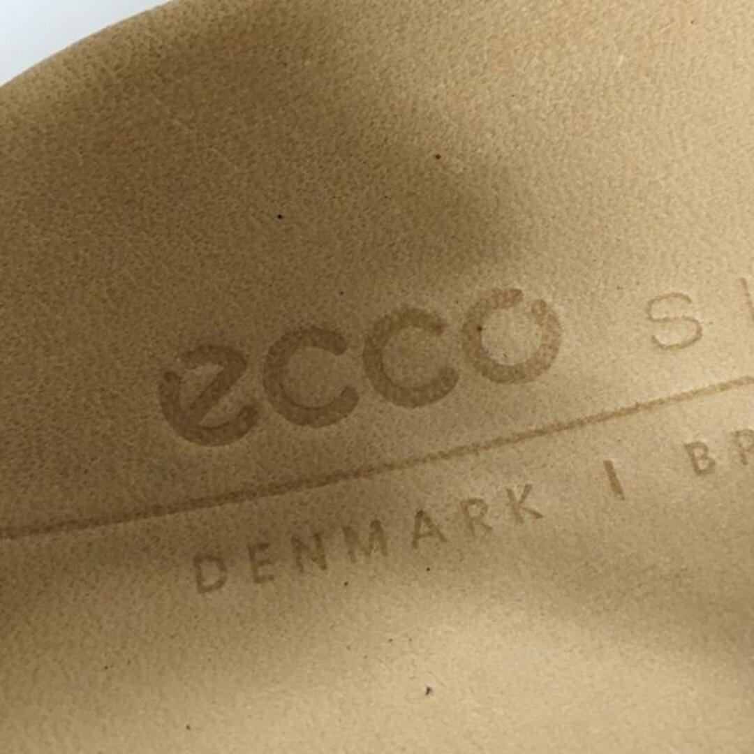 ECHO(エコー)のECCO(エコー) サンダル 37 レディース - ベージュ×黒×マルチ レザー レディースの靴/シューズ(サンダル)の商品写真