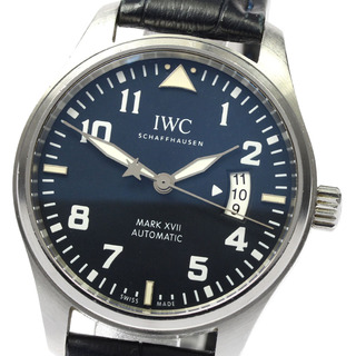 インターナショナルウォッチカンパニー(IWC)のIWC IWC SCHAFFHAUSEN IW326506 パイロットウォッチ マークXVII プティ プランス 世界1000本限定 デイト 自動巻き メンズ _805571(腕時計(アナログ))