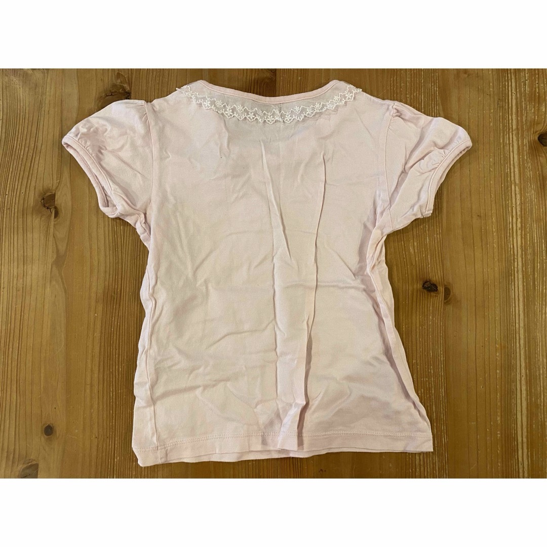 BeBe(ベベ)のBeBe 半袖Tシャツ サイズ130 キッズ/ベビー/マタニティのキッズ服女の子用(90cm~)(Tシャツ/カットソー)の商品写真