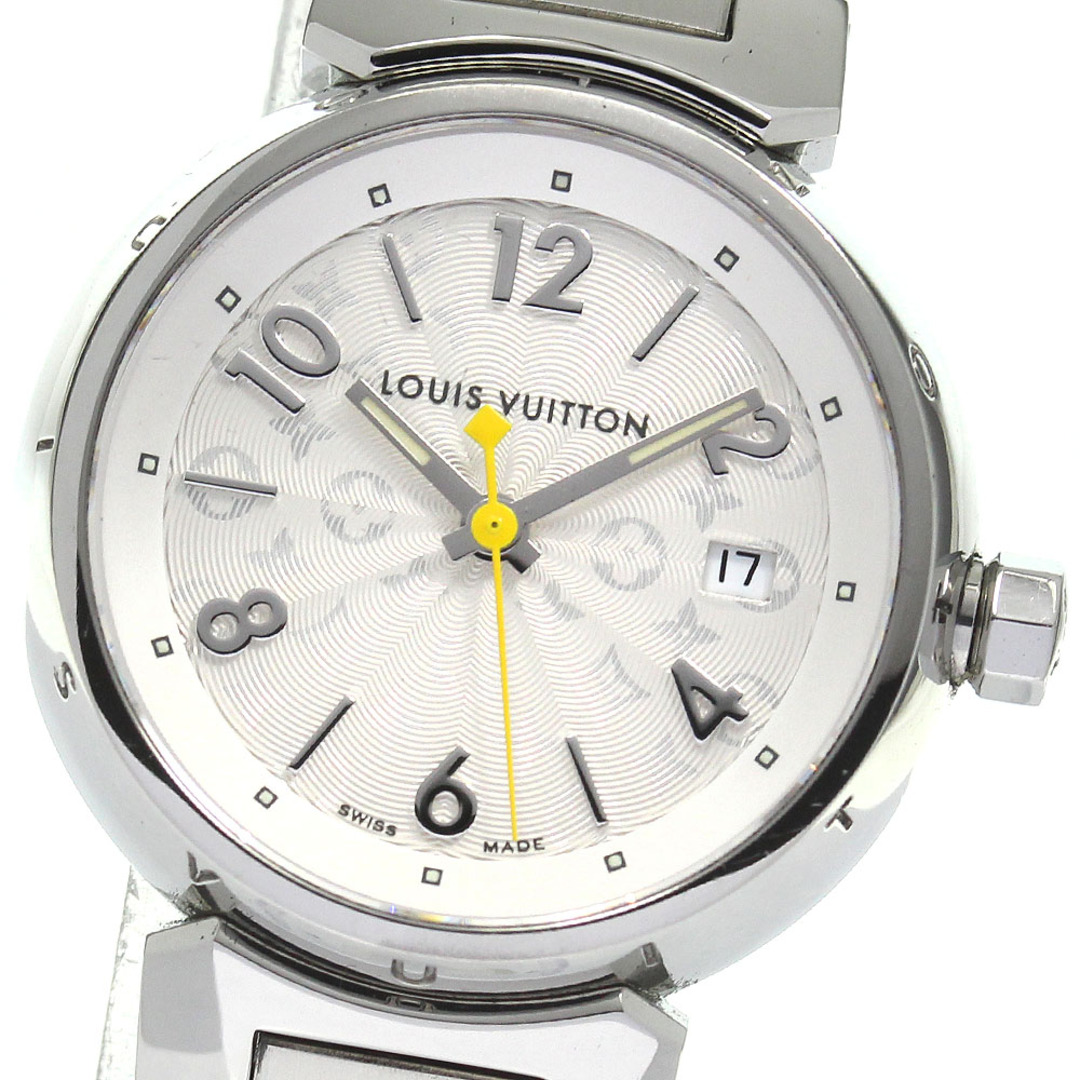 LOUIS VUITTON(ルイヴィトン)のルイ・ヴィトン LOUIS VUITTON Q121K タンブール デイト クォーツ レディース _791021 レディースのファッション小物(腕時計)の商品写真