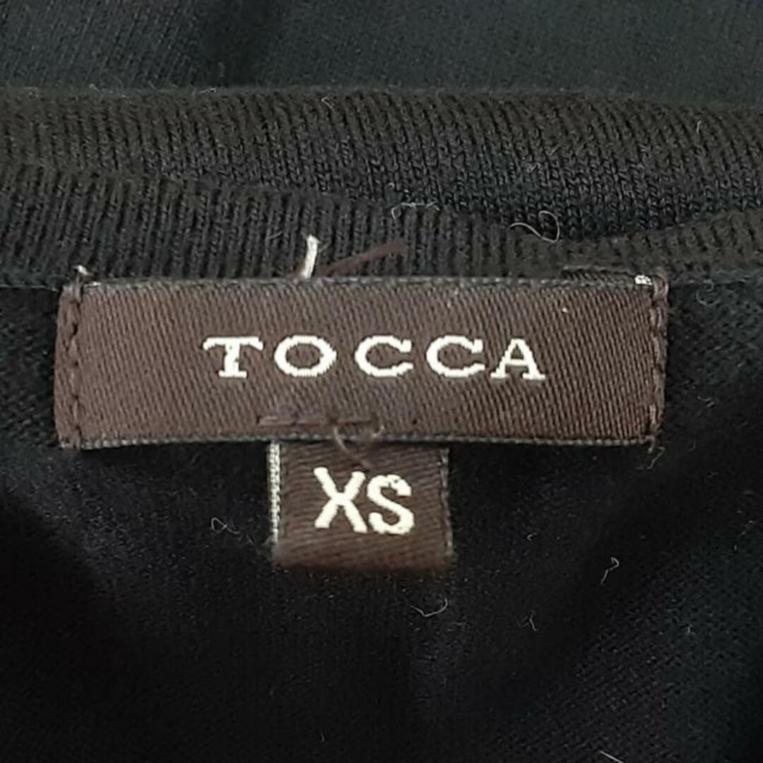 TOCCA(トッカ)のTOCCA(トッカ) カーディガン サイズXS レディース美品  - 黒 長袖 レディースのトップス(カーディガン)の商品写真