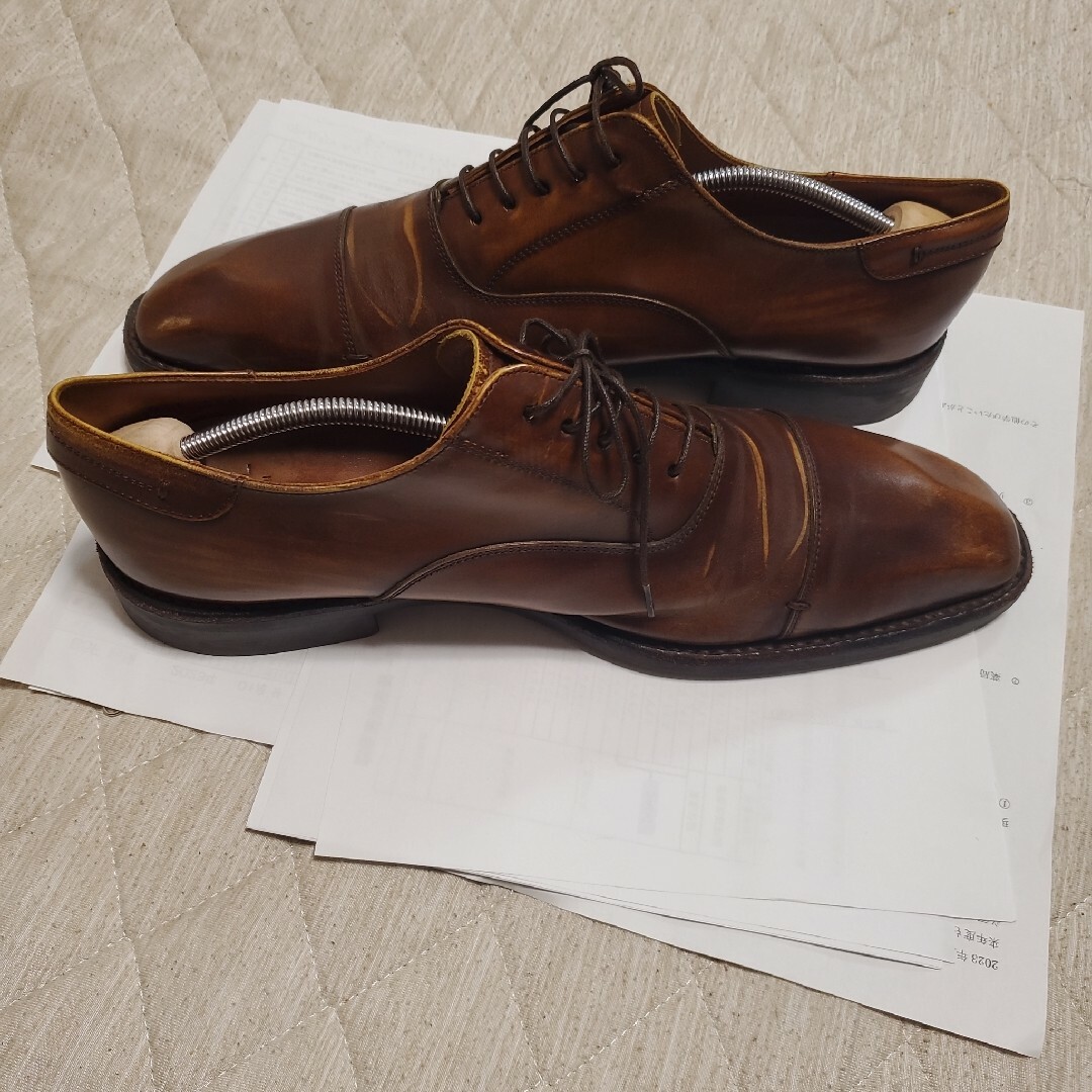 REGAL(リーガル)のREGAL リーガル 02AR 内羽ストレートチップ ブラウン 26cm メンズの靴/シューズ(ドレス/ビジネス)の商品写真