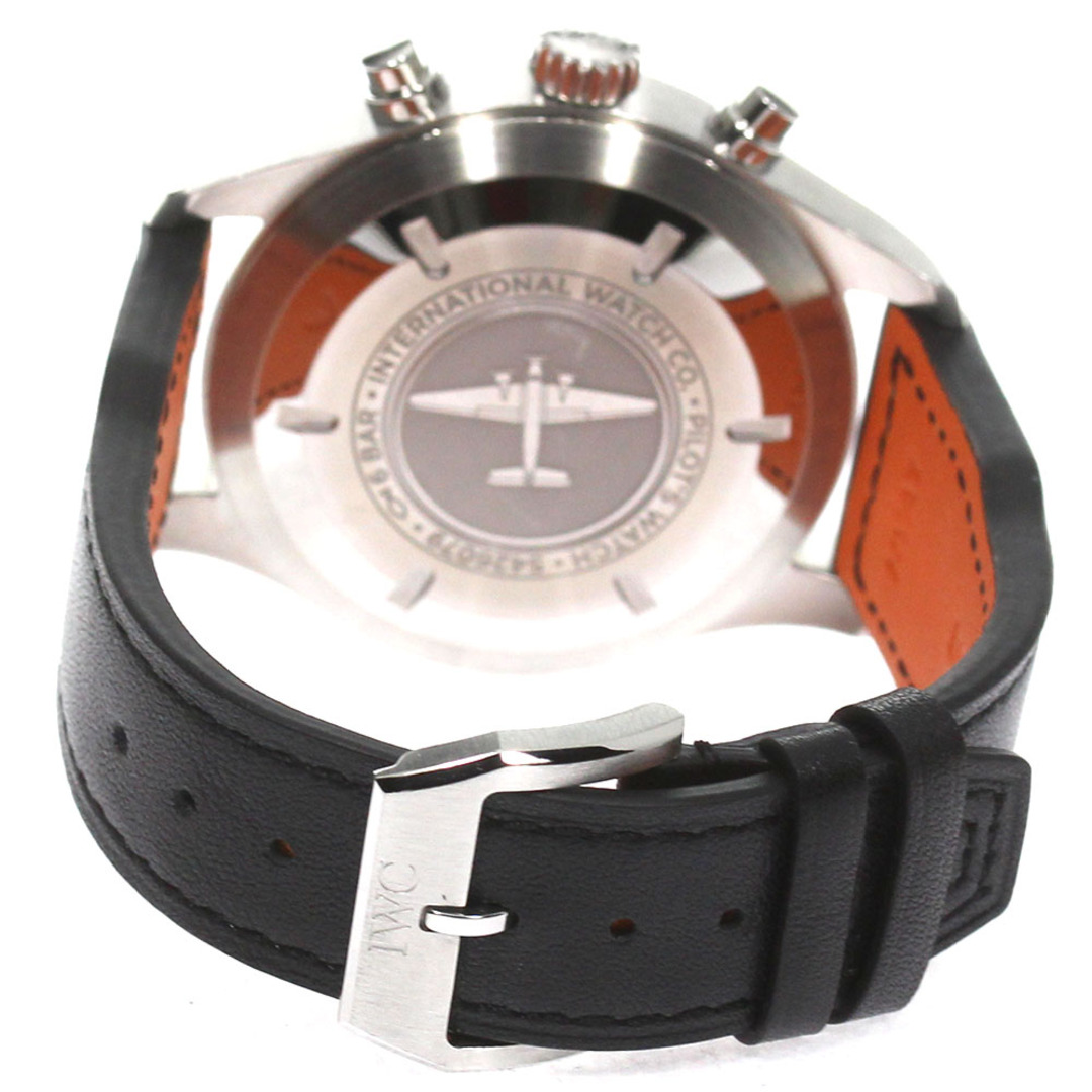IWC(インターナショナルウォッチカンパニー)のIWC SCHAFFHAUSEN IW377709 パイロットウォッチ クロノグラフ デイデイト 自動巻き メンズ 箱・保証書付き_803991 メンズの時計(腕時計(アナログ))の商品写真
