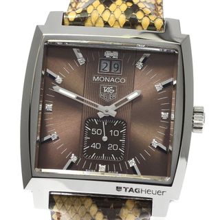 タグホイヤー(TAG Heuer)のタグホイヤー TAG HEUER WAW1315 モナコ 13P ダイヤ クォーツ メンズ _799553(腕時計(アナログ))