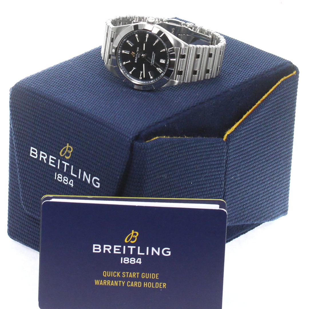 BREITLING(ブライトリング)のブライトリング BREITLING A77310 クロノマット32 11Pダイヤ クォーツ レディース 美品 内箱・保証書付き_804152 レディースのファッション小物(腕時計)の商品写真