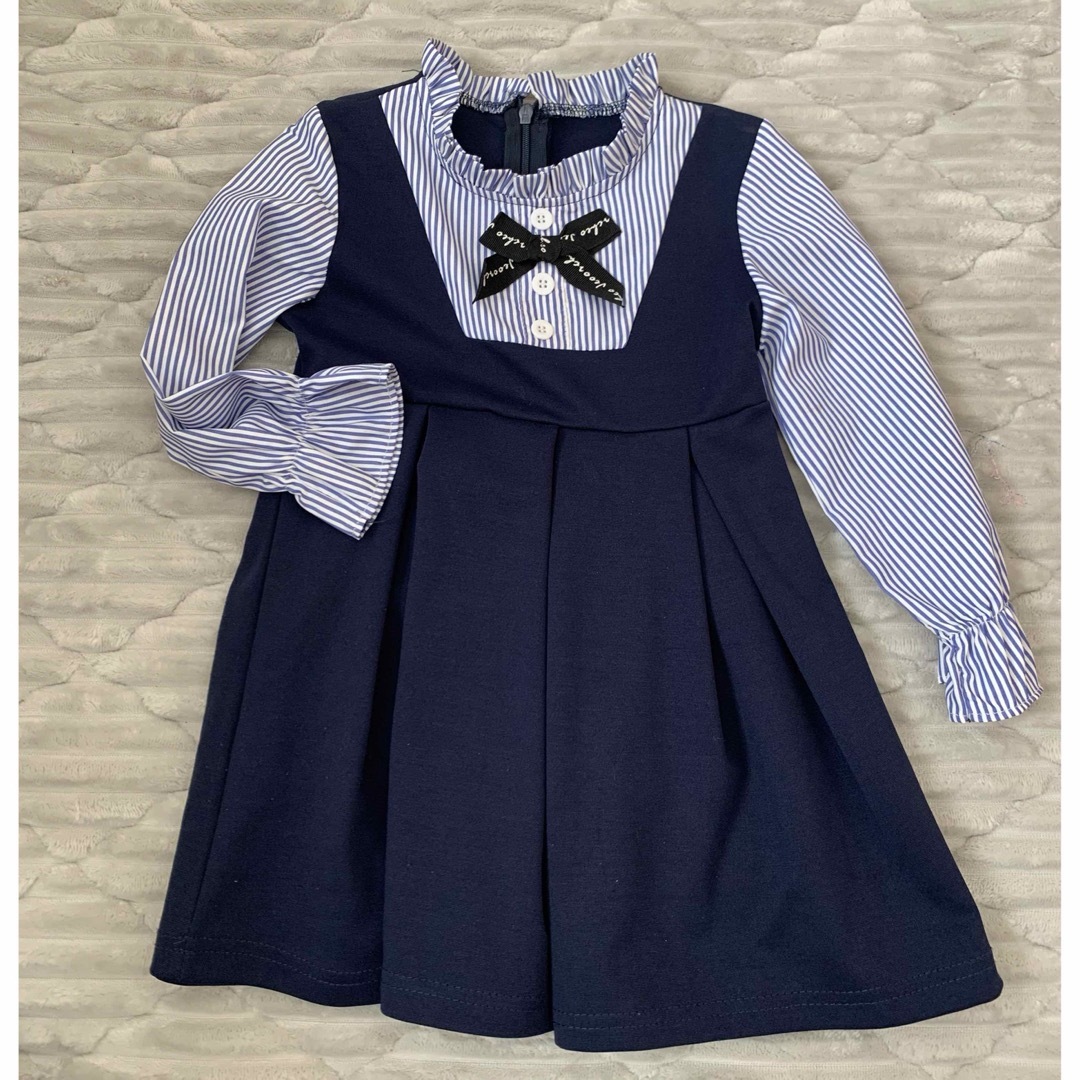 韓国子ども服　100サイズ キッズ/ベビー/マタニティのキッズ服女の子用(90cm~)(ワンピース)の商品写真