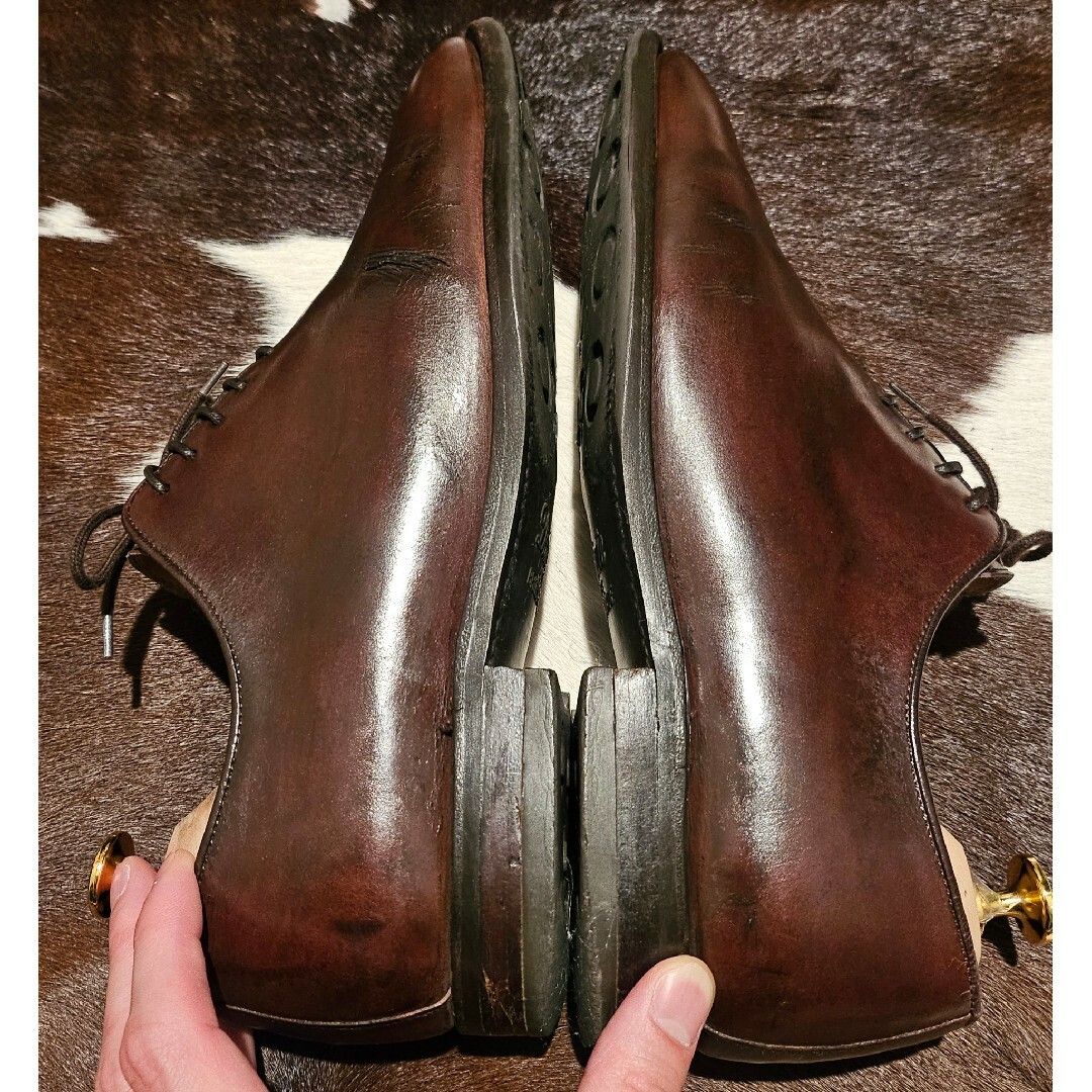 Berwick(バーウィック)のBerwick 1560 ホールカット ドレスシューズ ブラウン　ＵＫ8 メンズの靴/シューズ(ドレス/ビジネス)の商品写真