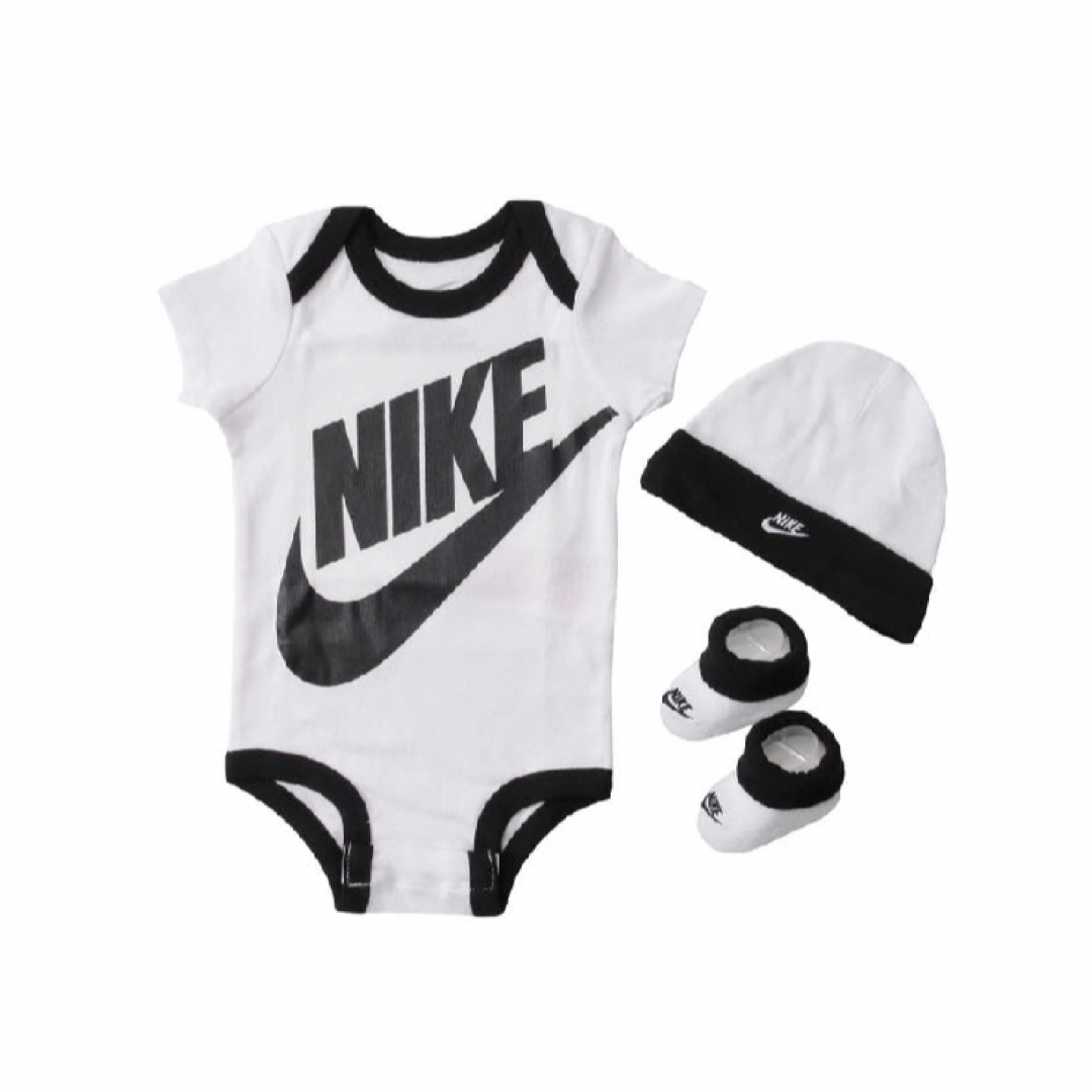 NIKE(ナイキ)のNIKE ベビーロンパースセット キッズ/ベビー/マタニティのベビー服(~85cm)(ロンパース)の商品写真