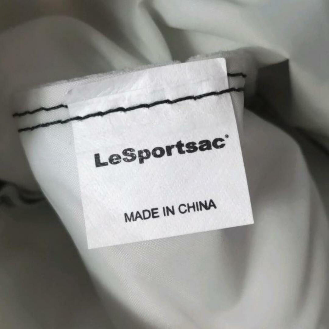 LeSportsac(レスポートサック)のLESPORTSAC(レスポートサック) ポーチ美品  - 黒×白×ダークイエロー 3段ファスナー レスポナイロン レディースのファッション小物(ポーチ)の商品写真