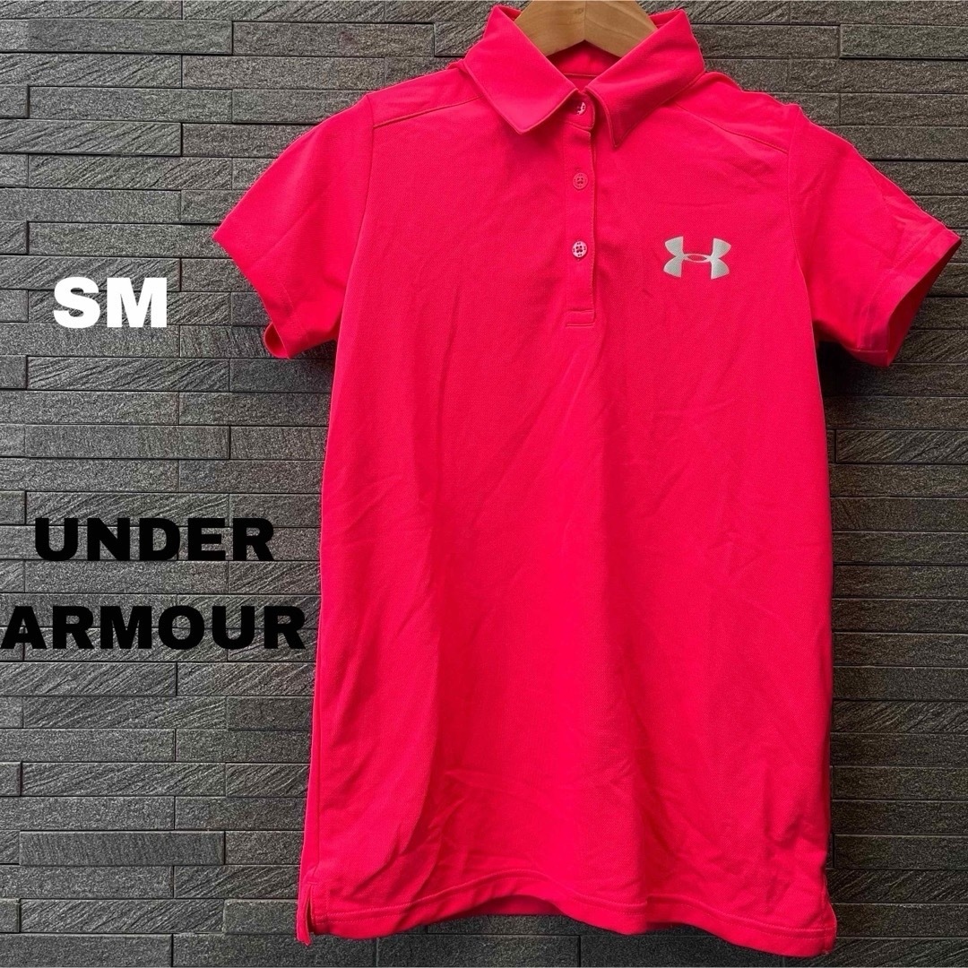 UNDER ARMOUR(アンダーアーマー)のアンダーアーマー  半袖 ポロシャツ　Tシャツ　ストレッチ　速乾　スポーツウェア レディースのトップス(ポロシャツ)の商品写真