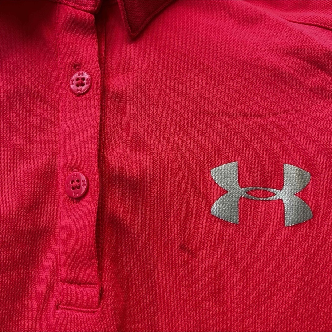 UNDER ARMOUR(アンダーアーマー)のアンダーアーマー  半袖 ポロシャツ　Tシャツ　ストレッチ　速乾　スポーツウェア レディースのトップス(ポロシャツ)の商品写真